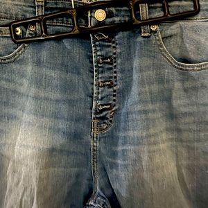 Lucky brand button fly skinny jeans size 12
